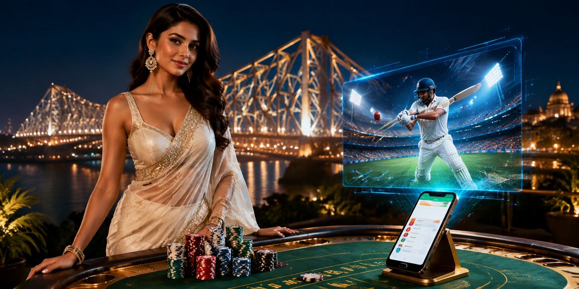 Kolkata cricket betting scene showing responsible gaming atmosphere